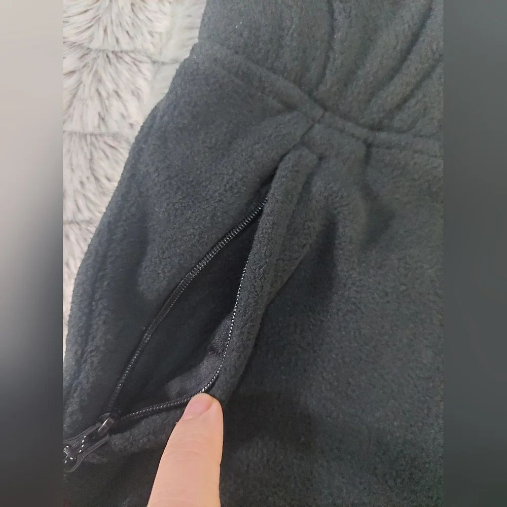 Nwt Goodfellow & Co fleece pants XS black‎